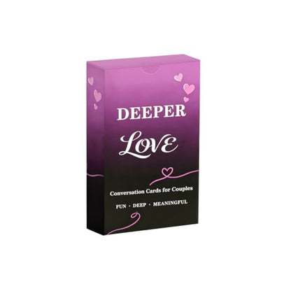Couples Conversation Cards - 54 Questions to Deepen Connection | 3 Levels of Relationship Conversations from Fun to Vulnerable, Date Night Game, Romantic Gift for Couples - color: Couple Card
