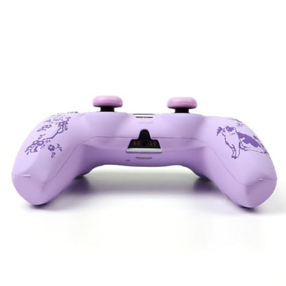 Cat Among Blossoming Branches Controller Skin Cover Compatible with PS5/Playstation 5 Controller, RALAN Protector Case Customised Thumb Grip - color: Cat Purple