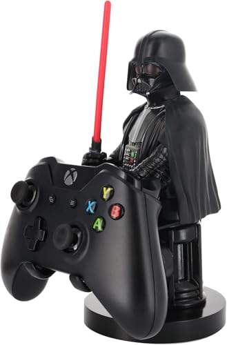 Exquisite Gaming Star Wars Phone Holder & Controller Stand, Darth Vader Cable Guy 8.5 in