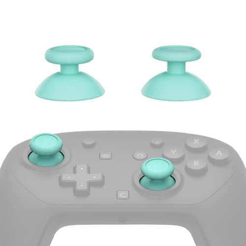 eXtremeRate Replacement 3D Joystick for Nintendo Switch 2 Pro Controller, Left Right Analog Stick Thumbsticks with Screwdriver Tools for Switch 2 Pro Controller, Multi-Colors Options - Misty Green - color: Misty Green