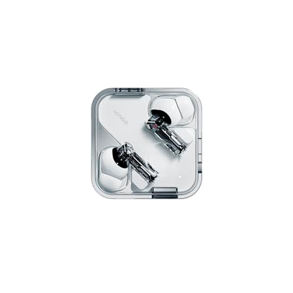 Nothing Ear Wireless Earbuds Bluetooth, 45dB Hybrid Smart ANC Earbuds, 11mm Deep Bass Boost, Hi-Res Audio with LDAC & LHDC 5.0, 6 Mics Call, 40.5H Playtime with Fast Charging Case, ChatGPT Supported - color: White