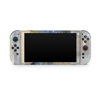 Glossy Glitter Gaming Skin Compatible with Nintendo Switch 2 Console Only - Cafe Terrace at Night - Premium 3M Vinyl Protective Wrap Decal Cover - Easy to Apply | Crafted in The USA by MightySkins - color: Cafe Terrace At Night, size: Switch 2 Console Ski