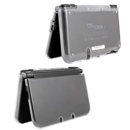FiiMan Ultra Clear Crystal Transparent Hard Shell Protective Case Cover | for Nintendo NEW 3DS XL LL, Skin Accessory Compatible with Handheld Gaming Console