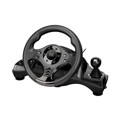 Nitho Drive Pro V16 Gaming Steering Wheel with Pedals and Shifter, 270 Degrees Racing Wheel with Dual Vibration, Compatible with PC, PS3, PS4, Xbox One, Xbox Series X|S and Switch - color: Drive Pro V16