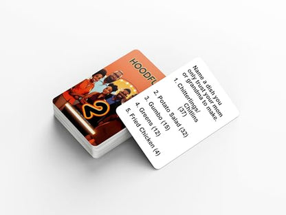 HoodFued 2 – Black Family Feud-Style Card Game for African-American Parties, Reunions, and Game Nights | Fun Trivia Entertainment for Adults & Teens