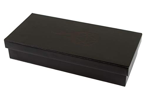 Forged Dice Co. Citadel Dice Tray and Tower - 3 in 1 Rolling Tray, Storage Box, and Removable Tower for DnD, RPG, and Tabletop Gaming - color: Black