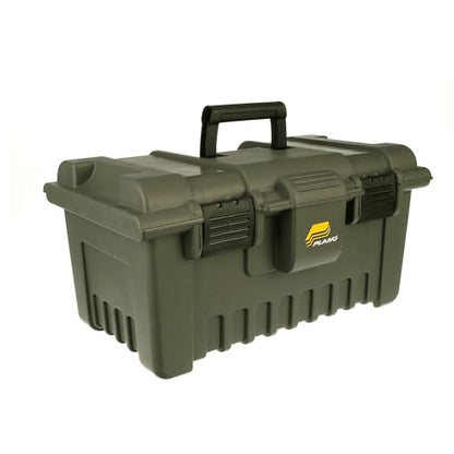 Plano 1612 Deep Water Resistant Field Box with Lift Out Tray - style: X-large Size O.d. Green