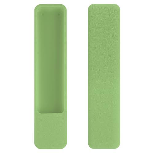 2 Pack Cover for Sony TV Remote RMF-TX600U RMF-TX500U RMF-TX500E RMF-TX600E | Protective Silicone Case for Sony RMF-TX621U RMF-TX520U Remote Control Waterproof, Anti-slip (Glow Green + Glow Blue) - color: Glow Green + Glow Blue