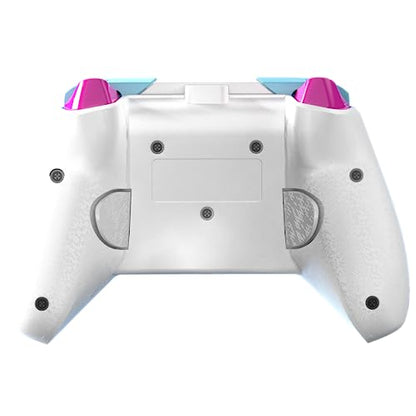 PDP Rematch Enhanced Wired Gaming Controller for Xbox Series X|S & Xbox One | Licensed for Xbox & PC, 2 Mappable Back Buttons, Adjustable Triggers, Audio Controls, Companion App, Gamepad, Australian Opal - color: Australian Opal, style: Controller