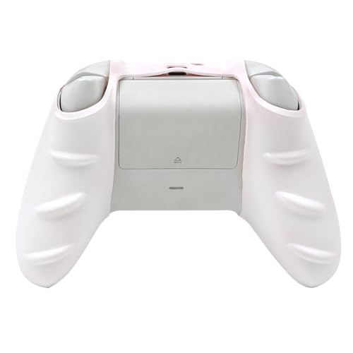 Skull Controller Skin Compatible with Xbox Series X Wireless Controller, RALAN Protector Case， Customised Thumb Grips Cap - color: Skull white red