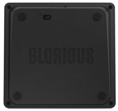 GLORIOUS GMMK Macro Pad - Black Mechanical Numpad - 10 Key USB Keypad - Hotswap, Programmable Volume Knob, RGB Backlit, Wired & Wireless Bluetooth- Gaming Keyboard Number Pad - color: Black Slate