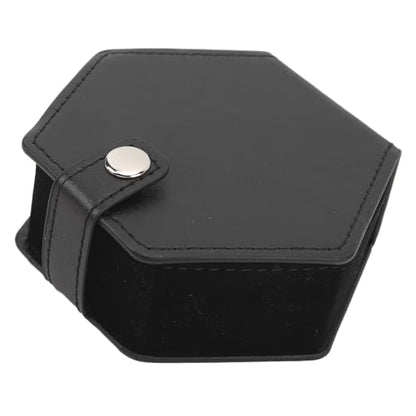 Portable PU Leather Dice Tray with Removable Slotted Insert Sponge Lined Dice Box Storage Holder Compatible with Board Game Accessories