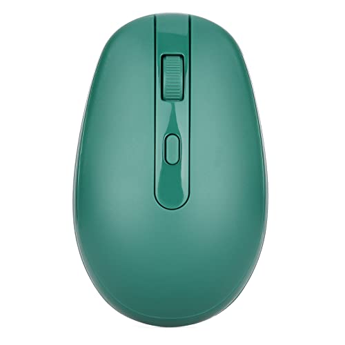 Rii Wireless Mouse RM700 2.4G Silent Computer Mouse with USB Nano Receiver for Laptop,PC,Mac,Chromebook,Windows (Green) - color: GREEN