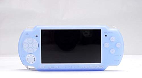 Protective Soft Rubber Silicone Skin Case Cover for PSP 1000 1001 (Light Blue) - color: Light Blue