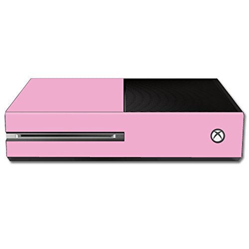 MightySkins Skin Compatible with Microsoft Xbox One Console wrap Sticker Skins Solid Pink - color: Pink