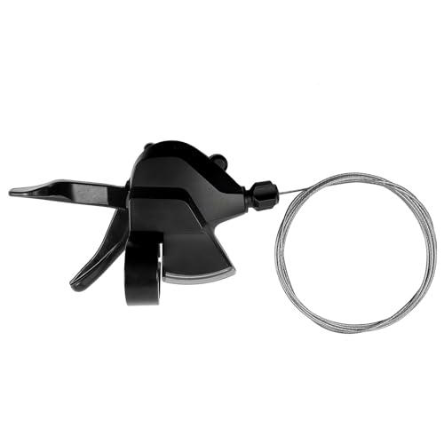3 Speed Shifter SL-M315-3L Bike Shifter Left Thumb Gear Shifter | 3 Speed Shifter for Moutain Commuter Touring Road Bike,with Visual Window,Skip 3 Gears in a Row,Durable,Low Resistance