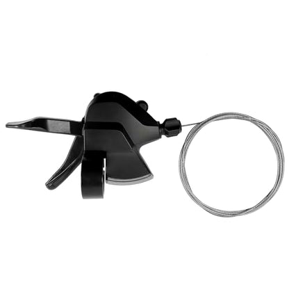 3 Speed Shifter SL-M315-3L Bike Shifter Left Thumb Gear Shifter | 3 Speed Shifter for Moutain Commuter Touring Road Bike,with Visual Window,Skip 3 Gears in a Row,Durable,Low Resistance