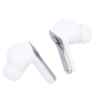 Matybobe Wireless Gaming Earbuds Gaming Earbuds Wireless 2.4GHz 5.3 20ms Low Latency 4 Mic ENC 3D Stereo Sound for VR 2 PC Tablet Laptop Smartphone (White) - color: White
