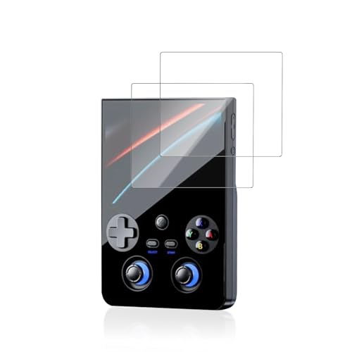 2 Pack Screen Protector for Anbernic RG477V Handheld Game Console, 9H Hardness Tempered Glass for Anbernic RG477V,Anti-Scratch, HD Clarity,Bubble Free