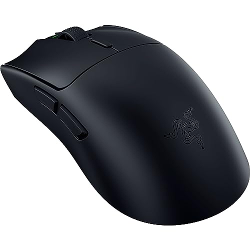 Razer Viper V3 HyperSpeed Wireless PC Gaming Mouse, 82g, Black | 30K DPI Optical Sensor, Up to 280 Hr Battery Life, Mechanical Switches Gen-2, 6 Programmable Buttons, 1 x AA Battery included