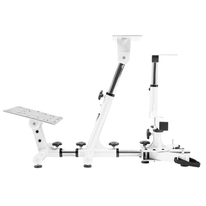 Arozzi Velocita Universal Racing Simulator Cockpit Compatible with Most Racing Sim Gear and Gaming Chairs Collapsible Telescopic and Portable - White | Universal, Compatible with Racing Sim Gear & Gaming Chairs, Collapsible, Telescopic, Portable - color: