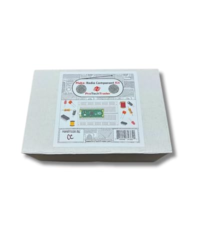 Make: Radio Electronics Kit Component Pack Follows Experiments, DIY Projects 2024 Paperback by Fredrik Jansson Charles Platt (Make: Radio Electronics Kit Component Pack Only)