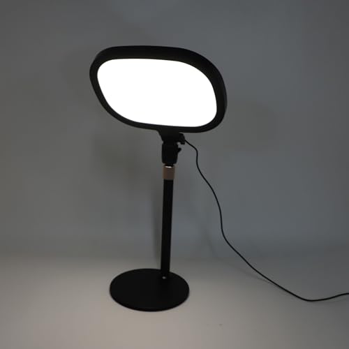 Video Conference Lighting Kit with Adjustable Stand & Phone Holder - Ideal for Zoom, Streaming, Makeup, and Video Recording