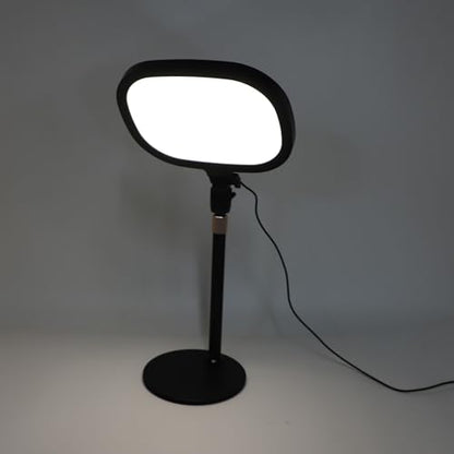 Video Conference Lighting Kit with Adjustable Stand & Phone Holder - Ideal for Zoom, Streaming, Makeup, and Video Recording