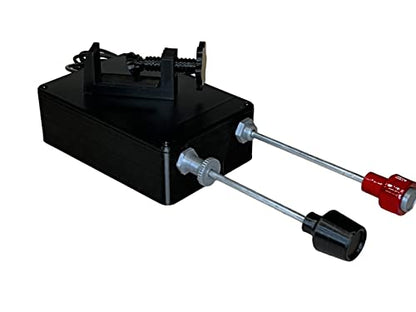 Cessna Style Throttle & Mixture Flight Simulator Controls – Compatible with Microsoft Flight Simulator 2020, X-Plane and Prepar3D – Plug and Play for Flight Simulator Cockpit – FlightSimBravo Flight Sim