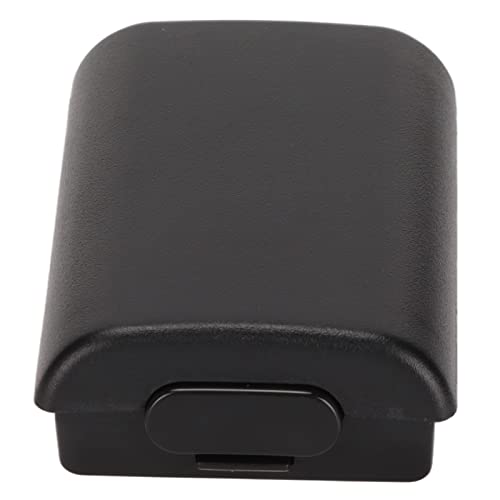 Game Console 360 Battery Cover, Wireless Controller Replacement ABS Plastic Shell Case for Game Console 360 Controller Battery Pack, Durable (Black) - color: Black