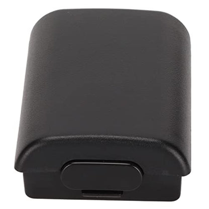 Game Console 360 Battery Cover, Wireless Controller Replacement ABS Plastic Shell Case for Game Console 360 Controller Battery Pack, Durable (Black) - color: Black
