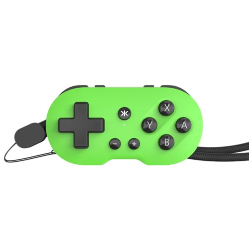 CRKD ATOM - Collectible Keychain Controller for Nintendo Switch, PC, Mac, Mobile and Smart TV (Leaf Green) - color: Leaf Green