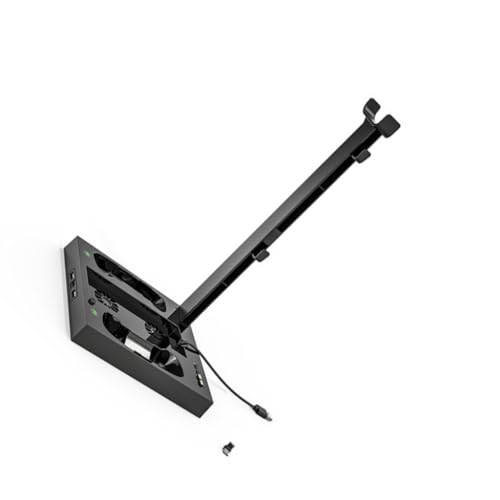 Multifunction Vertical Stand Double Controller Charger Dock Base Built-in Two Cooling Fan for XSS Game Console