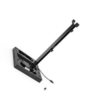 Multifunction Vertical Stand Double Controller Charger Dock Base Built-in Two Cooling Fan for XSS Game Console