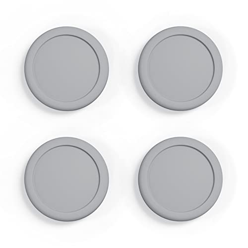 eXtremeRate PlayVital Switch Joystick Caps, Switch Lite Thumbstick Caps, Silicone Analog Cover for OLED Joycon Thumb Grips - Fleeting Gray - color: Fleeting Gray
