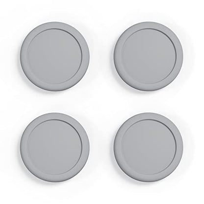 eXtremeRate PlayVital Switch Joystick Caps, Switch Lite Thumbstick Caps, Silicone Analog Cover for OLED Joycon Thumb Grips - Fleeting Gray - color: Fleeting Gray