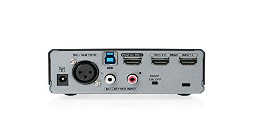 IOGEAR Upstream Pro Dual Video Capture Card, 4K in 1080P Capture, XLR RCA Dual Audio Capture, Free Mobile App for Mix Control, 18 Macro Hotkey Deck, Mobile Stream, UVC Support, PIP/PBP (GUV322) - style: UpStream Pro Dual
