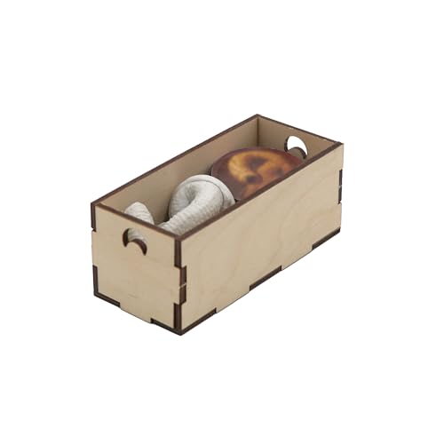 The Broken Token Dune Imperium Uprising Compatible Game Organizer - Wood Storage Box with Multiple Trays for Cards, Tokens & More - Wooden Game Organizer - style: Dune Imperium Uprising