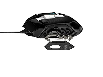 Logitech G502 Hero Special Edition High-Performance Wired Gaming Mouse, 25K Hero Sensor, 25600 DPI, RGB, Adjustable Weight, 11 Programmable Buttons, PC/Mac - Black and White - color: G502 HERO SE