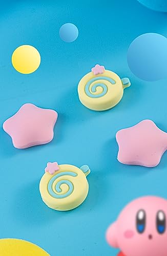 Controller Thumb Grip Caps for Switch Pro, PS5, PS4 & Xbox, Silicone 4 Pack - color: Pink