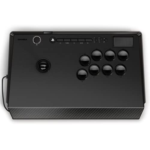 Qanba B1 Titan Wired Joystick for PlayStation 5/4 and PC (Fighting Stick) Officially Licensed Sony Product