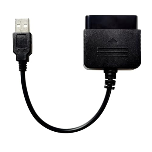 PS2 Controller to PS3/PC/USB Adapter Converter Cable | Compatible with PlayStation 2 PS2 Controller Gamepad to PS3/PC Controller