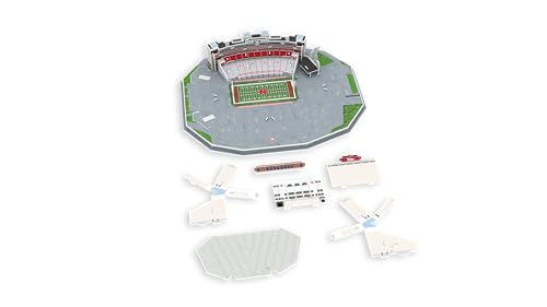 Pro-Lion 3D Jigsaw Puzzle of Nebraska Memorial Stadium – 162 Pieces | Nebraska Huskers College Football Model | NCAA Football Stadium Building Kit | Creative Gift for Men, Boys & Kids Aged 8+ - style: Nebraska Huskers
