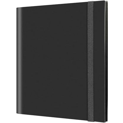 GEAoffice Card Binder, 12 Pockets Trading Card Album Folder, 624 Side Loading Pocket Binder for Yugioh, MTG, TCG, Black - color: Black-2, size: Large-12 Pockets