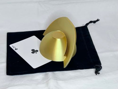 Hands-Free Playing Card Holder for Seniors with Limited Dexterity from Arthritis, Parkinson's, Stroke Recovery Comes with Carry Pouch.