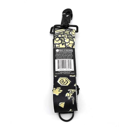 Rollacrit Gelatinous Cube 55-inch Bag Strap - Nylon Strap for Bag of Holding Messenger Bag, Purses, Cross-body bags, game bags - style: Crit Falls