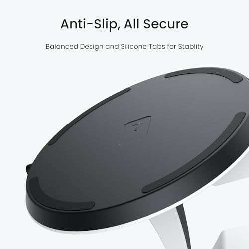 KIWI design D2 3-in-1 Controller Charging Station for PSVR2 and PS5 | VR Display Stand, LED-Charging Indicator