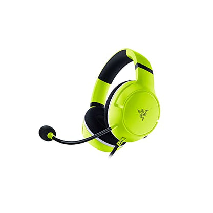 Razer Essential Duo Bundle for Xbox: Kaira X Wired Headset & Universal Quick Charging Stand for Xbox Controllers - Color Matches Official Xbox Series X|S Controllers (Sold Separately) - Electric Volt