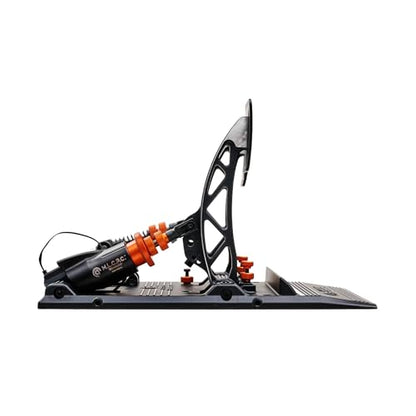 ASETEK SimSports Forte Load Cell Sim Racing Pedals | Adjustable and Customizable Sim Pedals Arms | Built to Replicate Real-Life Racing | PC Compatible - size: Forte