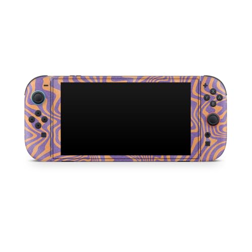 Glossy Glitter Gaming Skin Compatible with Nintendo Switch 2 Console Only - Jitter Zebra - Premium 3M Vinyl Protective Wrap Decal Cover - Easy to Apply | Crafted in The USA by MightySkins - color: Jitter Zebra, size: Switch 2 Console Skin Only, style: Glo